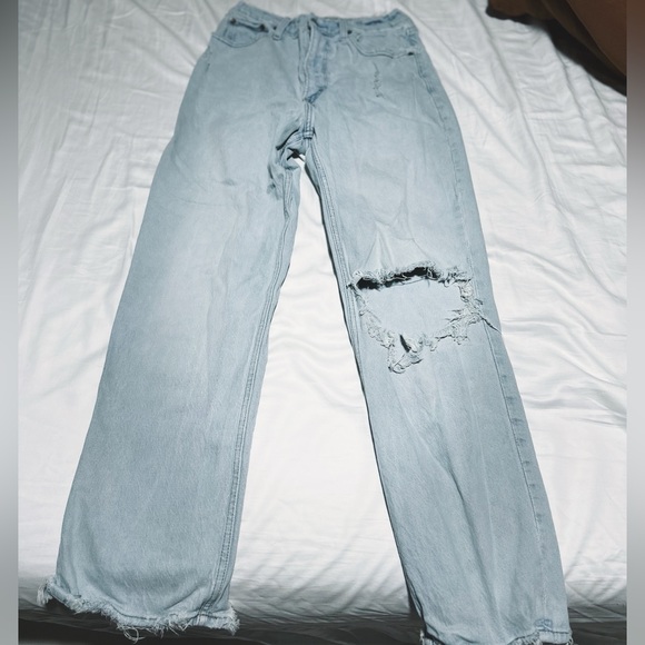 The 90’s Straight Ultra High Rise Jeans - Picture 1 of 4